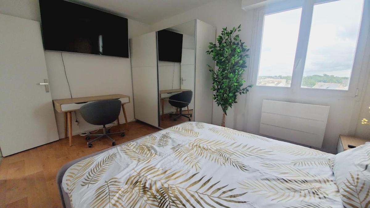 Centre Ville, T2, Superbe Vue, Parking Prive Appartement Vannes
